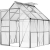 Deuba Aluminium Gewächshaus 3,7m² 190x195cm inkl. Dachfenster Treibhaus Gartenhaus Frühbeet Pflanzenhaus Aufzucht 5,85m³ - 1