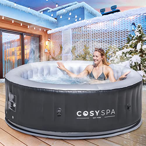 CosySpa aufblasbarer Whirlpool [2022 Modell] für den Außenbereich - 2-6 Personen Kapazität (2-4 Personen) - 1