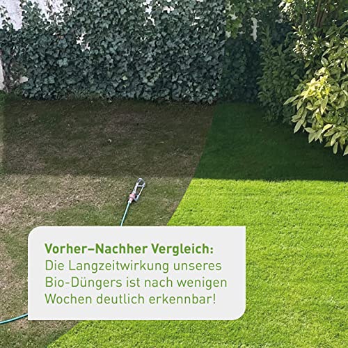 Plantura Bio-Rasendünger, 3 Monate Langzeitwirkung, staubarmes Granulat, 250 m², 10,5 kg - 4