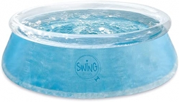 well2wellness® Quick-Up Pool Aufstellbecken Swing Ø 244 x 76 cm transparent - 1