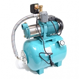 Hauswasserwerk 50 Liter 5-stufige Pumpe MHi1800 INOX 9000l/h Trockenlaufschutz SK-13 - 1