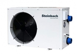 Steinbach Wärmepumpe Waterpower 8500, R32, Heizleistung 8,5 kW, Kühlleistung 6,0 kW, Anschluss 230 V / 1,45 kW, Schallleistung dB(a) 50, Wasseranschluss Ø 50 mm, Titan Wärmetauscher, 049207 - 1