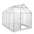 Zelsius Aluminium Gewächshaus für den Garten | inklusive Fundament | 250 x 190 cm | 6 mm Platten | Vielseitig nutzbar als Treibhaus, Tomatenhaus, Frühbeet und Pflanzenhaus - 1