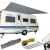 Bo-Camp Caravan Markise Wohnwagen Sonnensegel Wohnmobil Vordach Camping Bus 2,4 x 3,5 m - 1