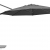 Schneider Sonnenschirm Rhodos Grande, anthrazit, 400 cm anthrazit, 789-15, Gestell Aluminium, Bespannung Polyester, 25.5 kg - 1