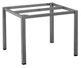 KETTLER Advantage Esstische Cubic-Tischgestell 95 x 95 cm, schwarz - 1