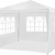 MaxxGarden Festzelt Partyzelt 3x4m - 12m² Pavillon mit 4 aufrollbaren Seitenwänden - wasserabweisend - UV-Schutz 50 + - Farbauswahl (Weiß) - 1