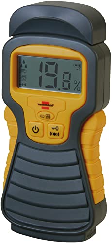 Brennenstuhl Feuchtigkeits-Detector MD (Feuchtigkeitsmessgerät/Feuchtigkeitsmesser für Holz oder Baustoffen, mit LCD-Display), ohne Batterie - 1