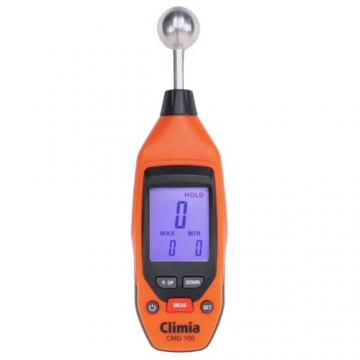 Climia CMG100 Feuchtemessgerät Wände, 5-40 mm Analysetiefe, Feuchtigkeitsmessgerät mit bis zu 50-Stunden Batterielaufzeit – einfache Anwendung, beleuchtetes LED-Display - 1