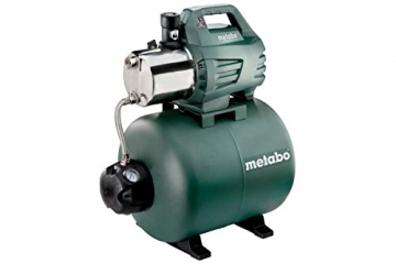 Metabo Hauswasserwerk HWW 6000/50 Inox (600976000) Karton, Nennaufnahmeleistung: 1300 W, Max. Fördermenge: 6000 l/h, Max. Förderhöhe: 55 m - 1