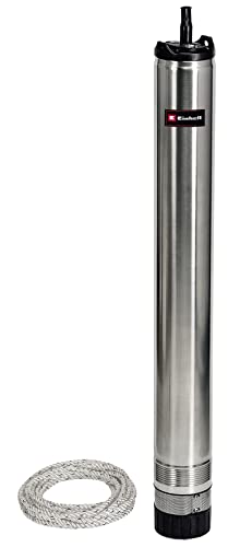 Einhell Tiefbrunnenpumpe GE-DW 1155 N-A (1.100 Watt, bis zu 6.000 L/h, max. Förderhöhe 55 m, Pumpendurchmesser 98 mm, 22 m Netzkabel, Automatikfunktion) - 1